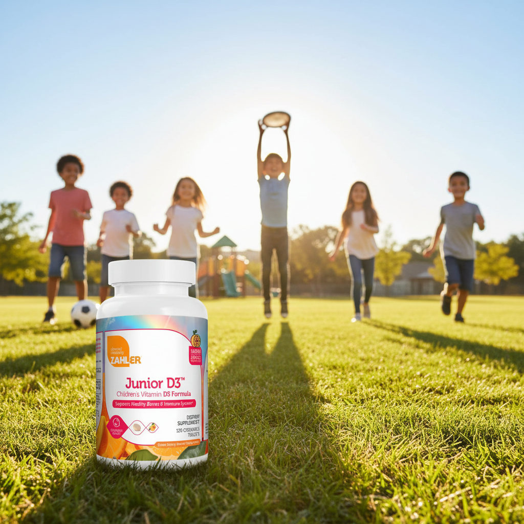 Active children playing sports outdoors with Junior D3