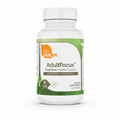 Zahler AdultFocus bottle studio product photo white background