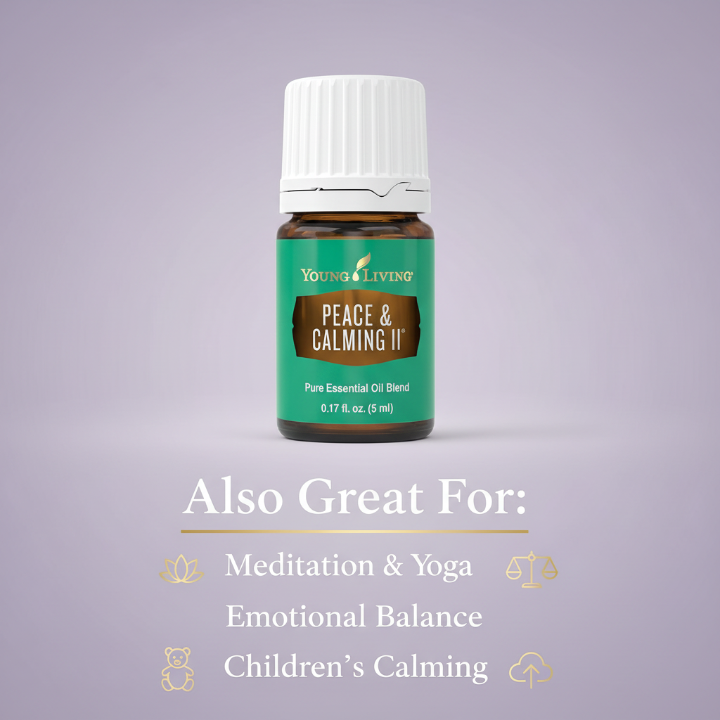 Peace & Calming II infographic - Also Great For Meditation, Emotional Balance, Children's Calming, Mood Uplift