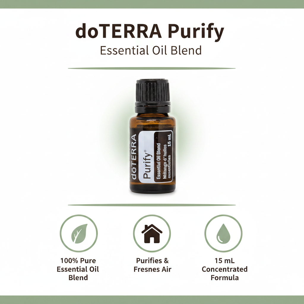 doTERRA Purify key benefits infographic