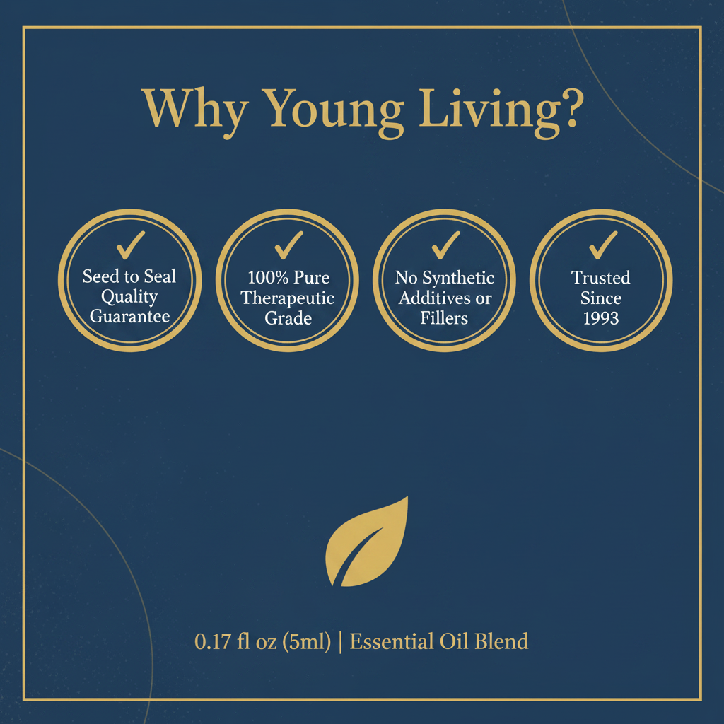Why Young Living quality infographic
