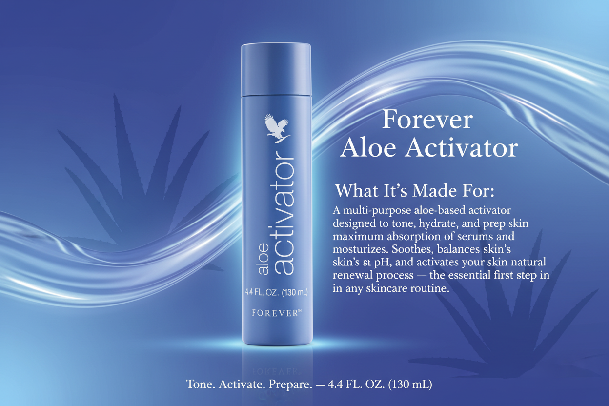 Aloe Activator - Blue Spa Banner