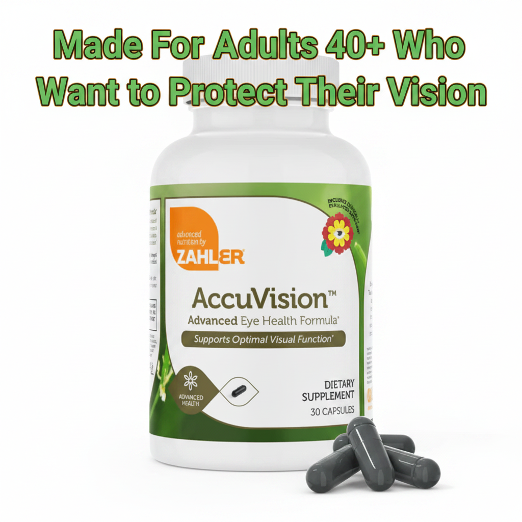 Made For Adults 40+ Who Want to Protect Their Vision – Zahler AccuVision