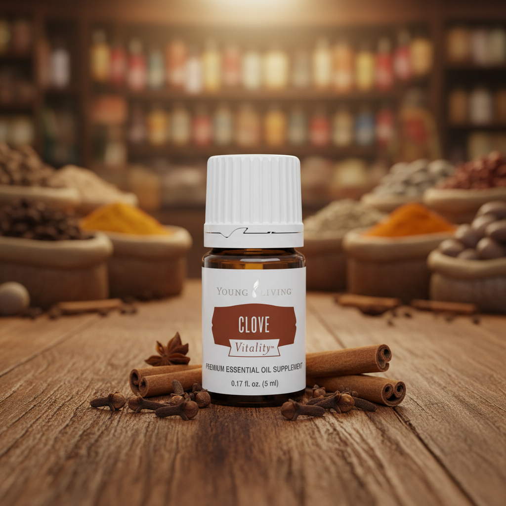 Young Living Clove Vitality™ — 5ml | Antioxidant & Oral Health Essential Oil Supplement