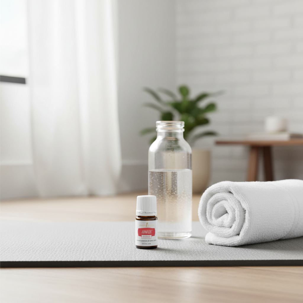 JuvaFlex Vitality on yoga mat
