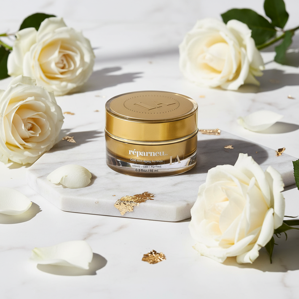 réparneu™ Gold Anti-Aging Formula – Face + Neck + Chest (1.7 fl oz / 50 ml)