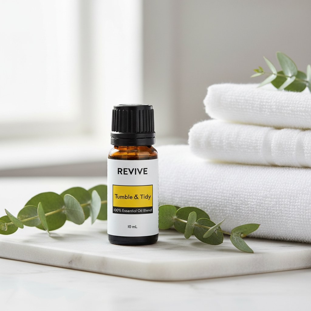 Revive Tumble & Tidy Essential Oil Blend | 100% Pure | Fresh Laundry Scent | 10 mL