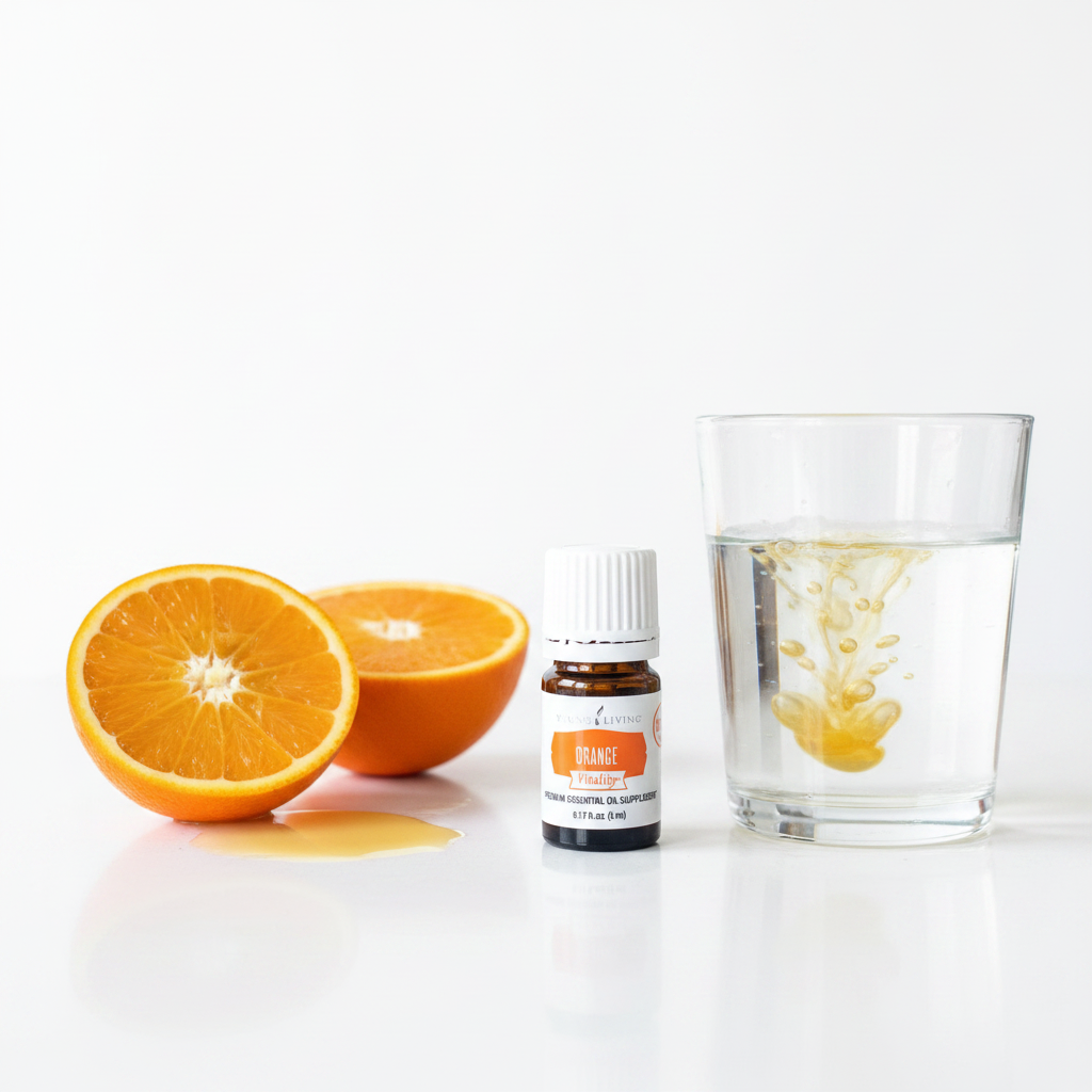 Orange Vitality water infusion lifestyle