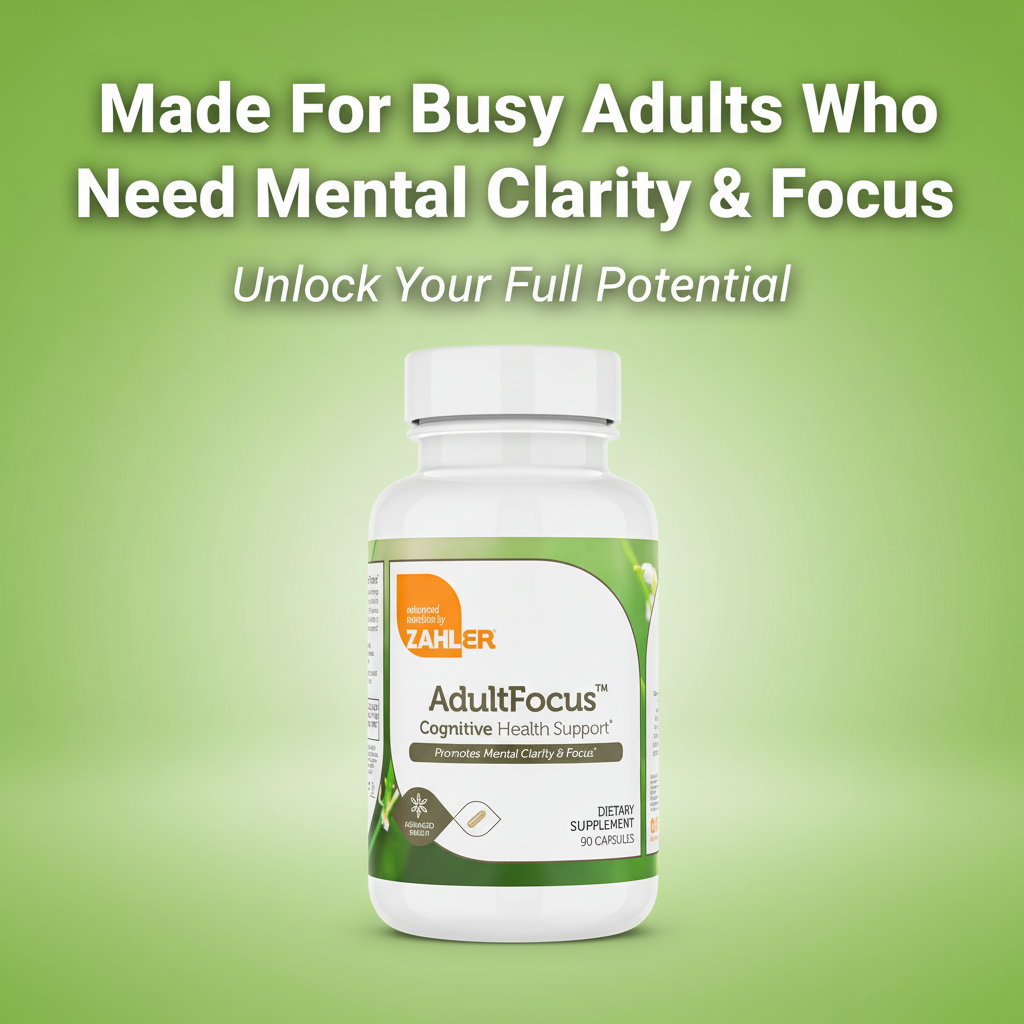 Made For Busy Adults Who Need Mental Clarity and Focus – Zahler AdultFocus