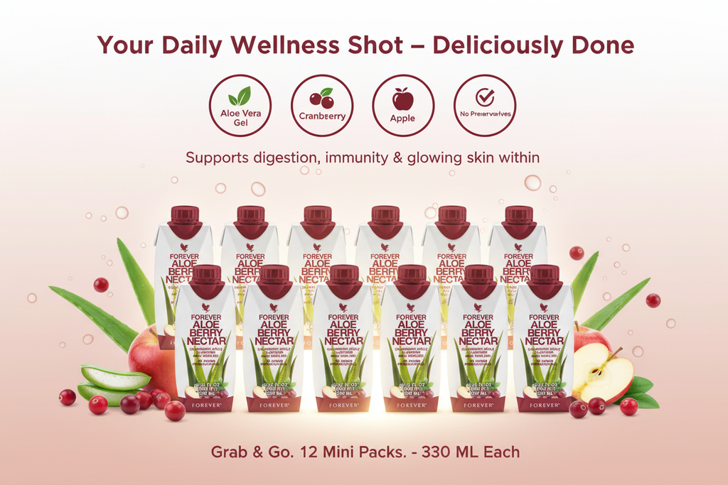Aloe Berry Nectar - Lifestyle Wellness Banner