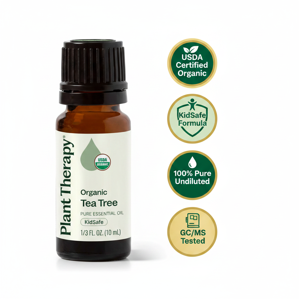 Key benefits — USDA Organic, KidSafe, Pure, GC/MS Tested