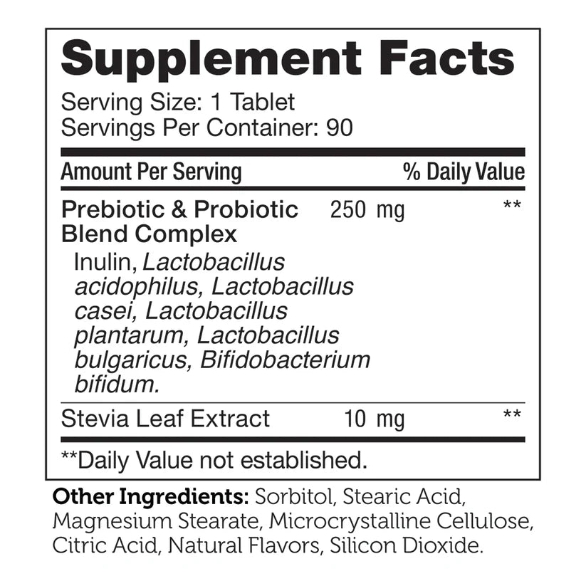 Zahler Kidophilus Plus™ – Probiotic Formula for Children (90 Chewable Tablets)
