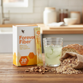 Kitchen counter with aloe drink