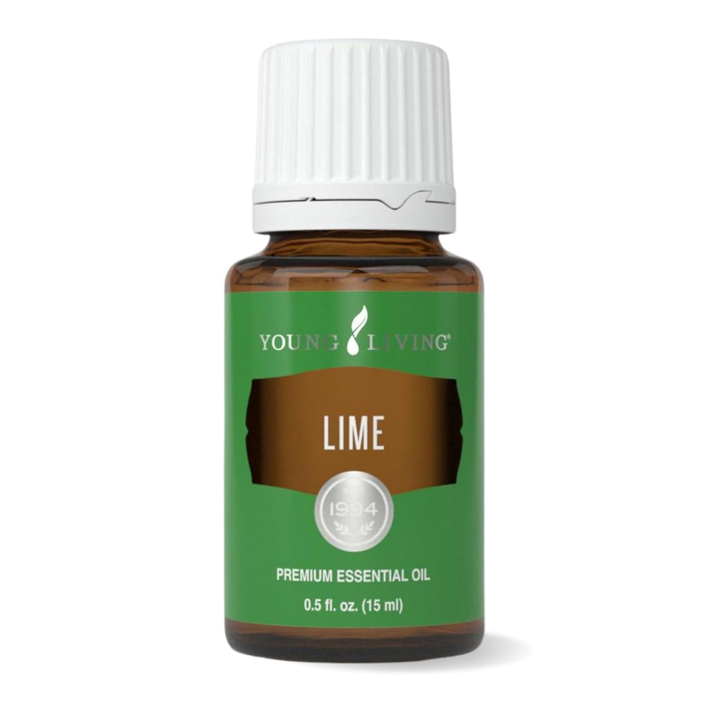 Young Living Lime Essential Oil 15ml | Pure Cold-Pressed Citrus Aromatherapy