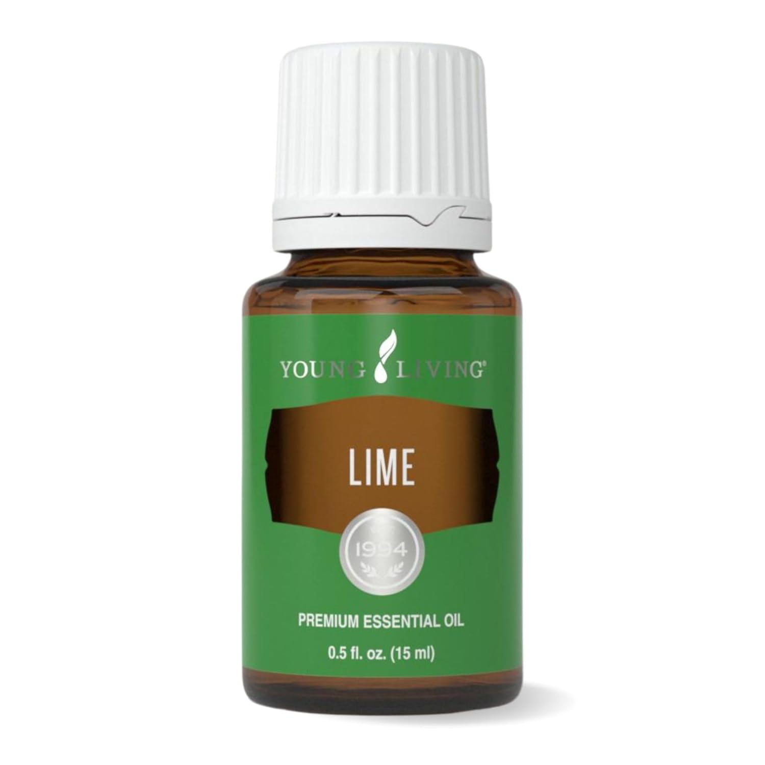 Young Living Lime Essential Oil 15ml | Pure Cold-Pressed Citrus Aromatherapy