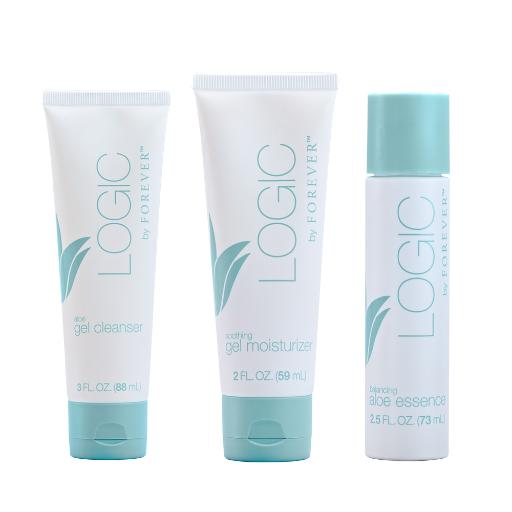 Logic by Forever 3-Step Skincare System - Cleanse, Balance, Hydrate