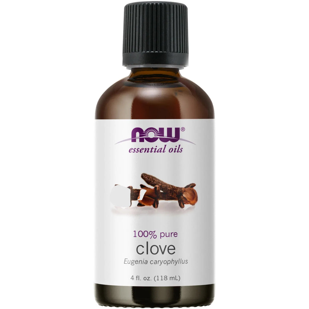 NOW Essential Oils 100% Pure Clove Oil 4oz 118ml bottle