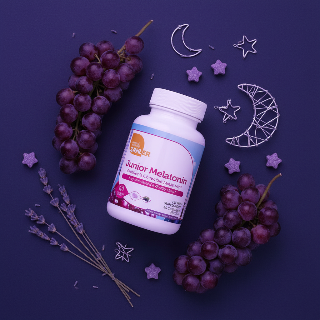 Purple grape flat lay