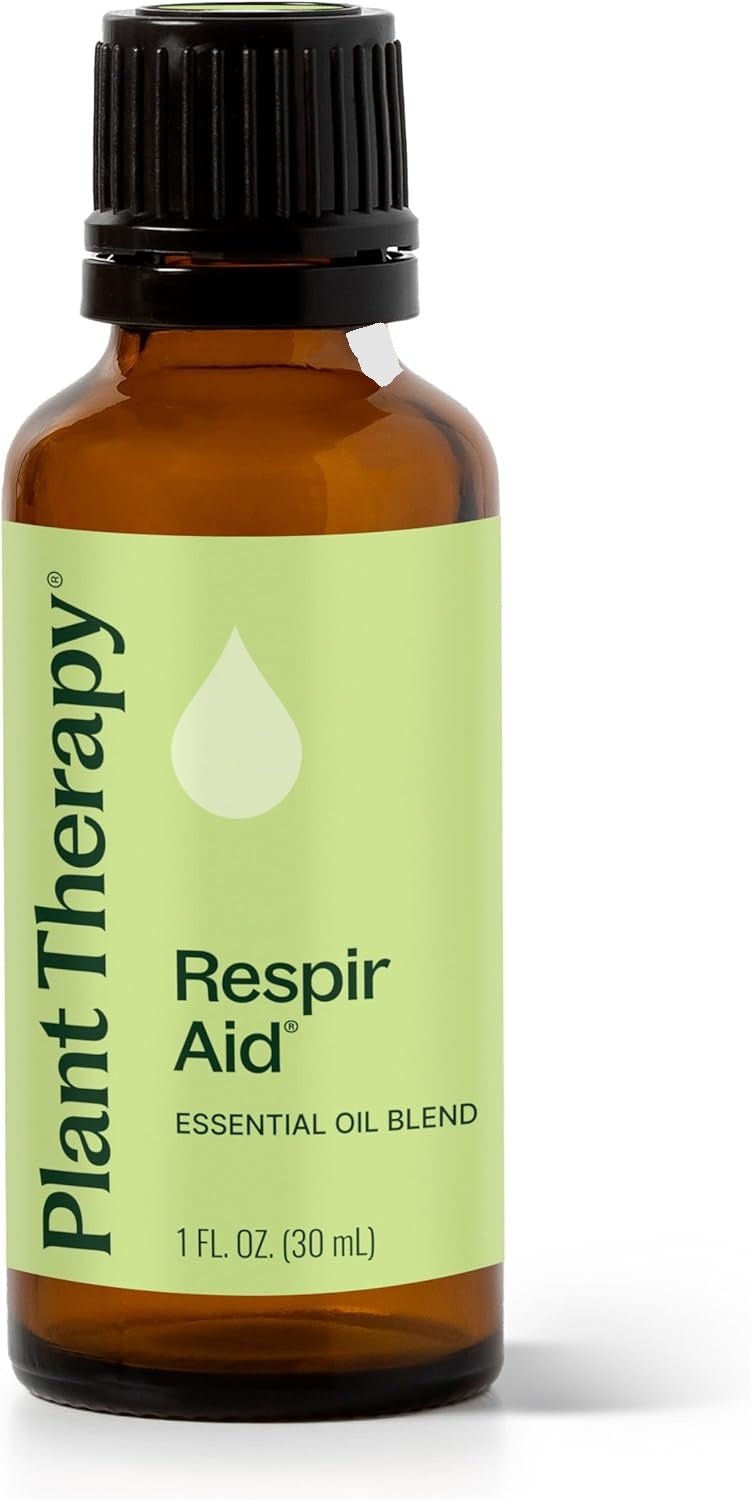Plant Therapy Respir Aid Essential Oil Blend – 1 fl oz (30ml)