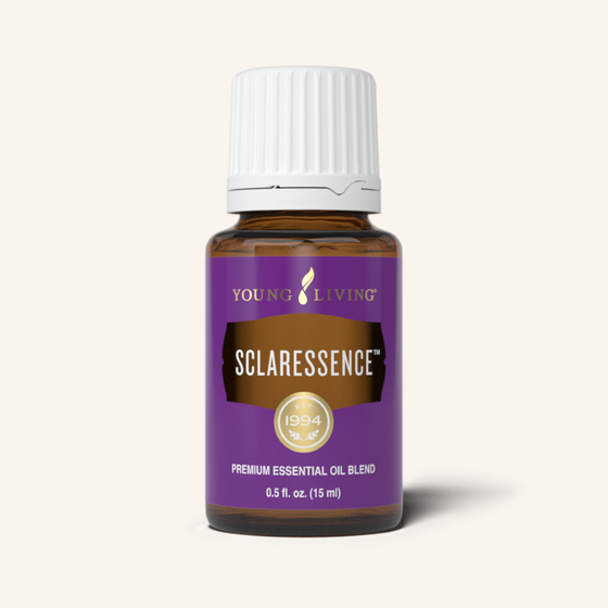 Young Living Sclaressence Premium Essential Oil Blend 15ml purple label bottle