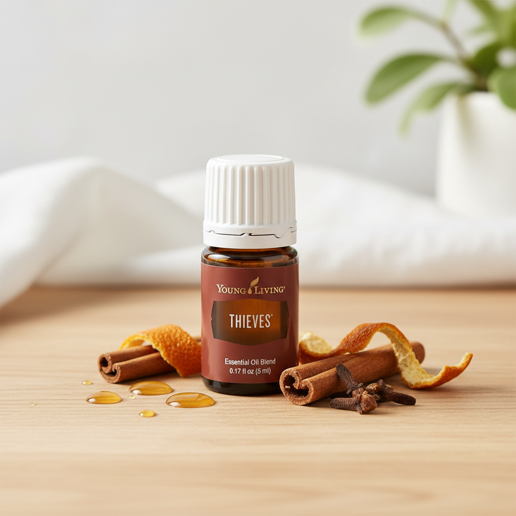 Young Living Thieves Essential Oil Blend — 5ml | Immune & Cleansing Support