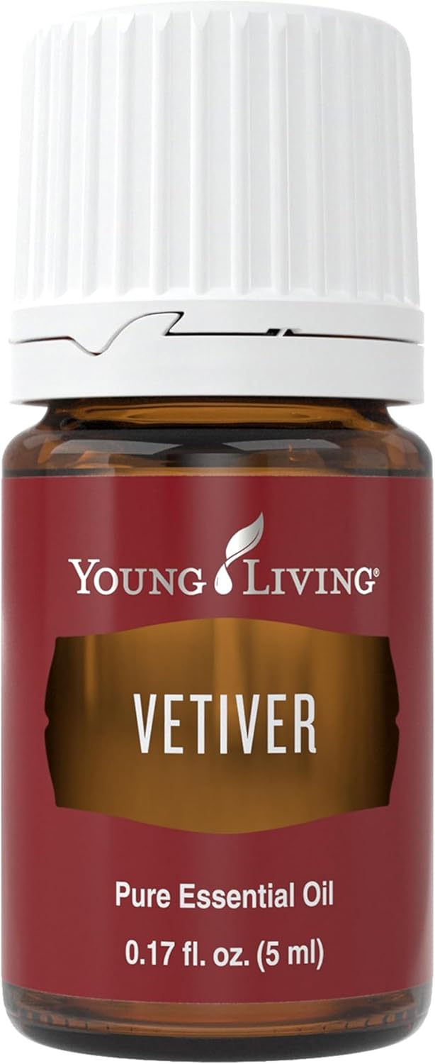 Young Living Vetiver Essential Oil — 5ml | Grounding, Calming & Deep Sleep Support
